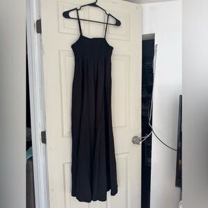 BLACK ZARA MAXI DRESS SIZE XS